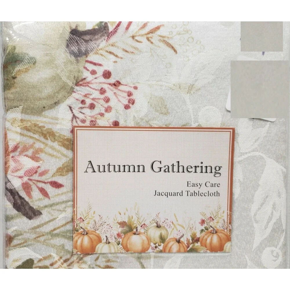 1 Printed Fabric Tablecloth,60